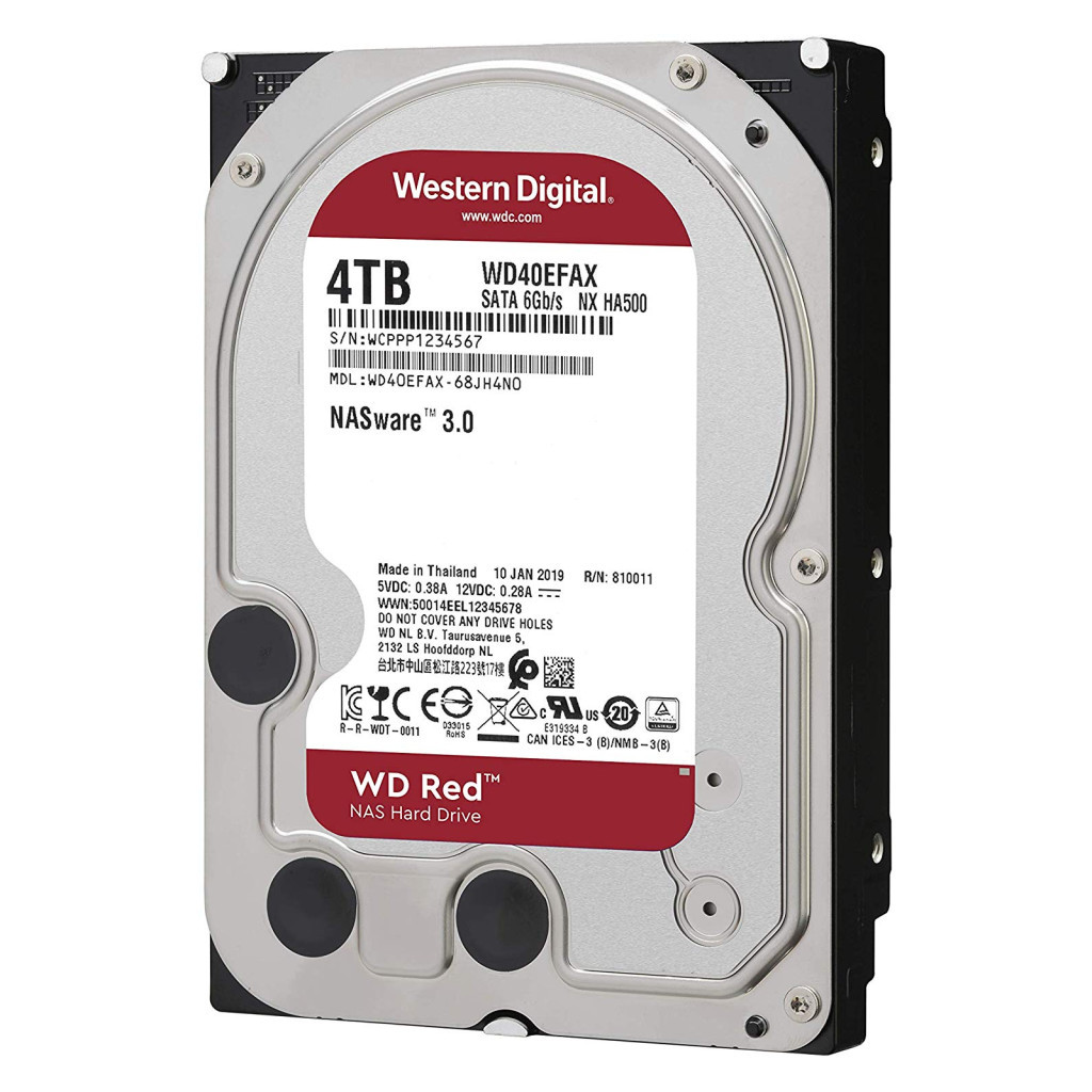 Жорсткий диск 3.5" 4TB WD (# WD40EFRX #) - зображення 2
