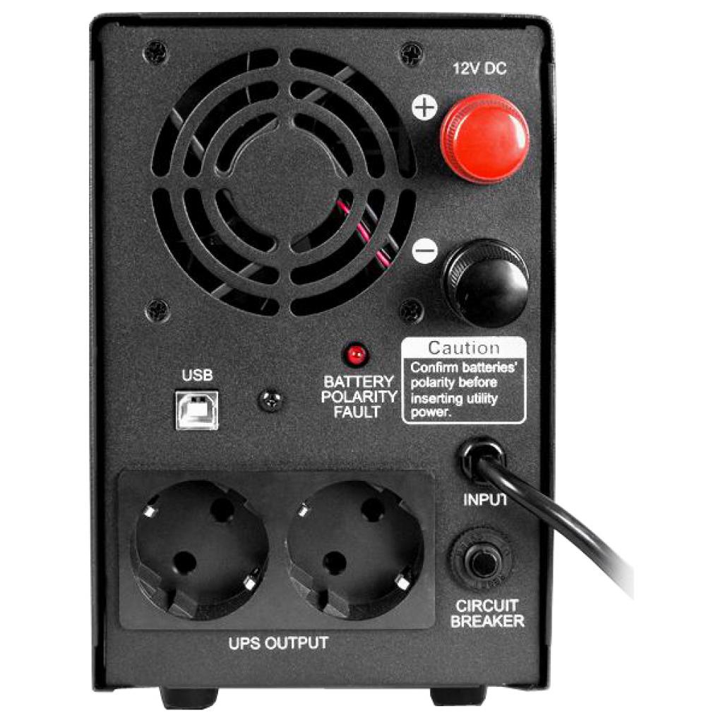 Пристрій безперебійного живлення Powercom INF-500 (INF-500 AP) - зображення 3