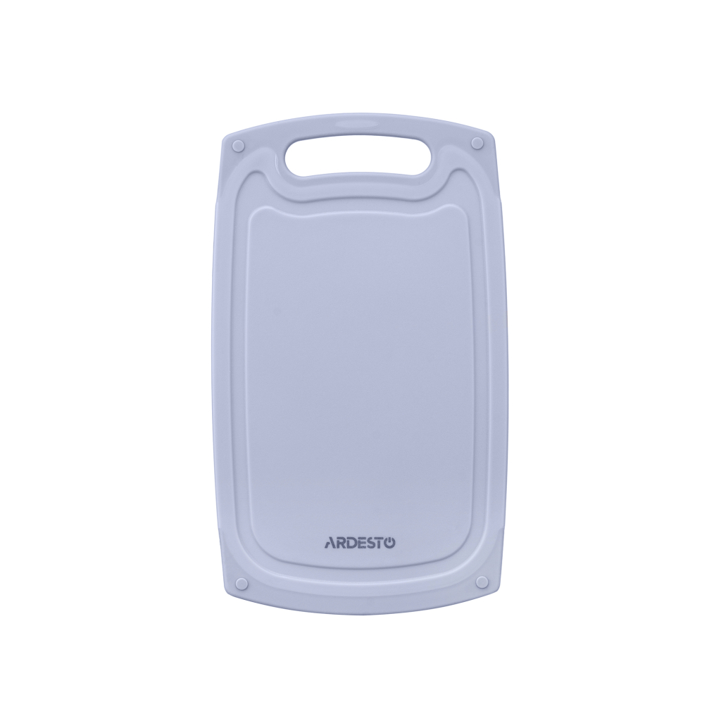 Дошка для нарізання Ardesto Gemini 25 х 15 х 0.8 см пластик, сірий (AR1425GR) - зображення 2