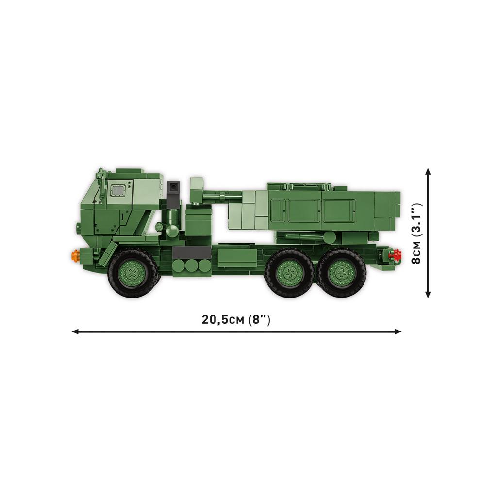 Конструктор Cobi РСЗВ Himars M142 (UA/PL/US), 604 деталі (COBI-2626) - зображення 8