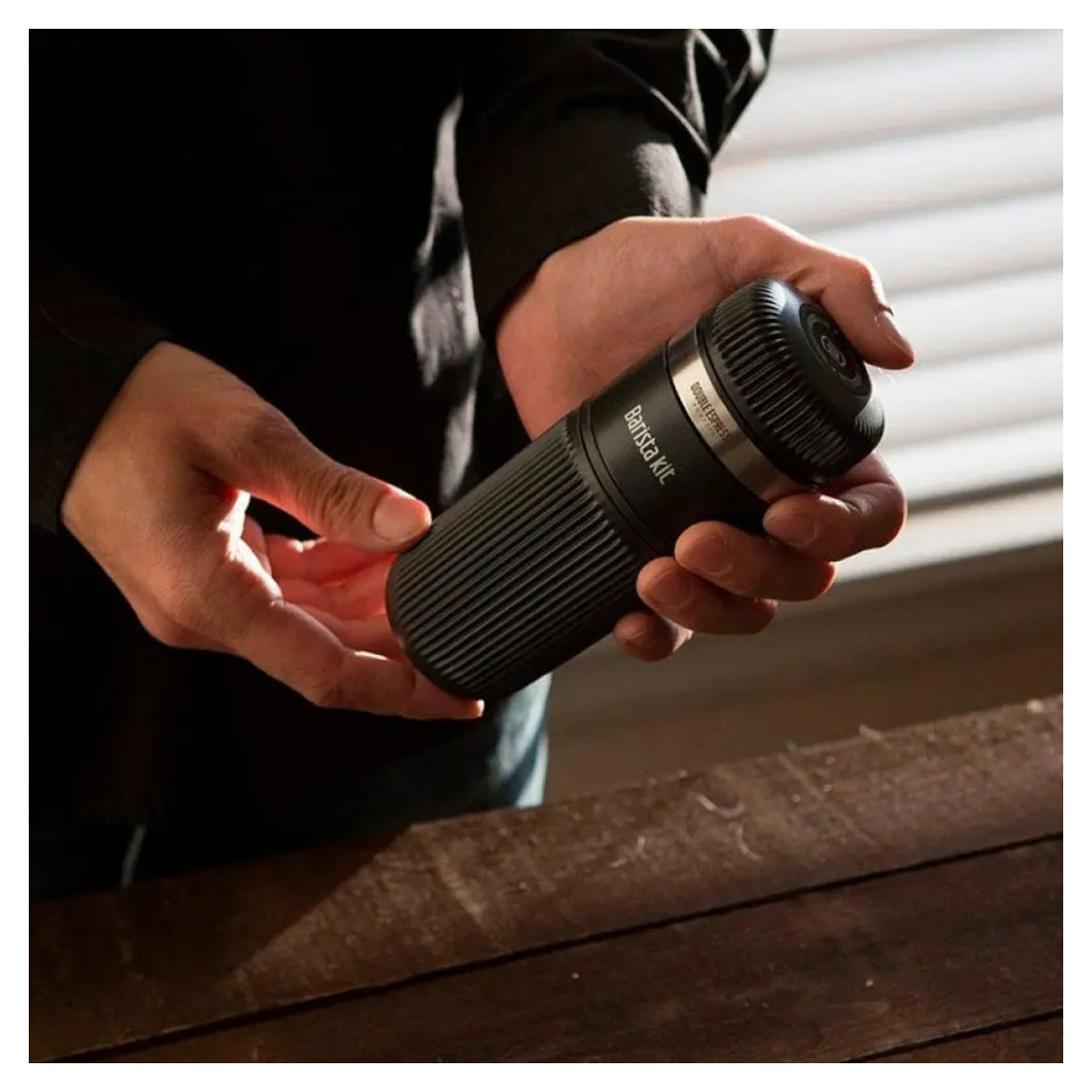 Аксесуар для кемпінгової кавоварки Wacaco Nanopresso Barista Kit, резервуар 120мл, чашка, кошики, адаптер (BAR_KIT) - зображення 4