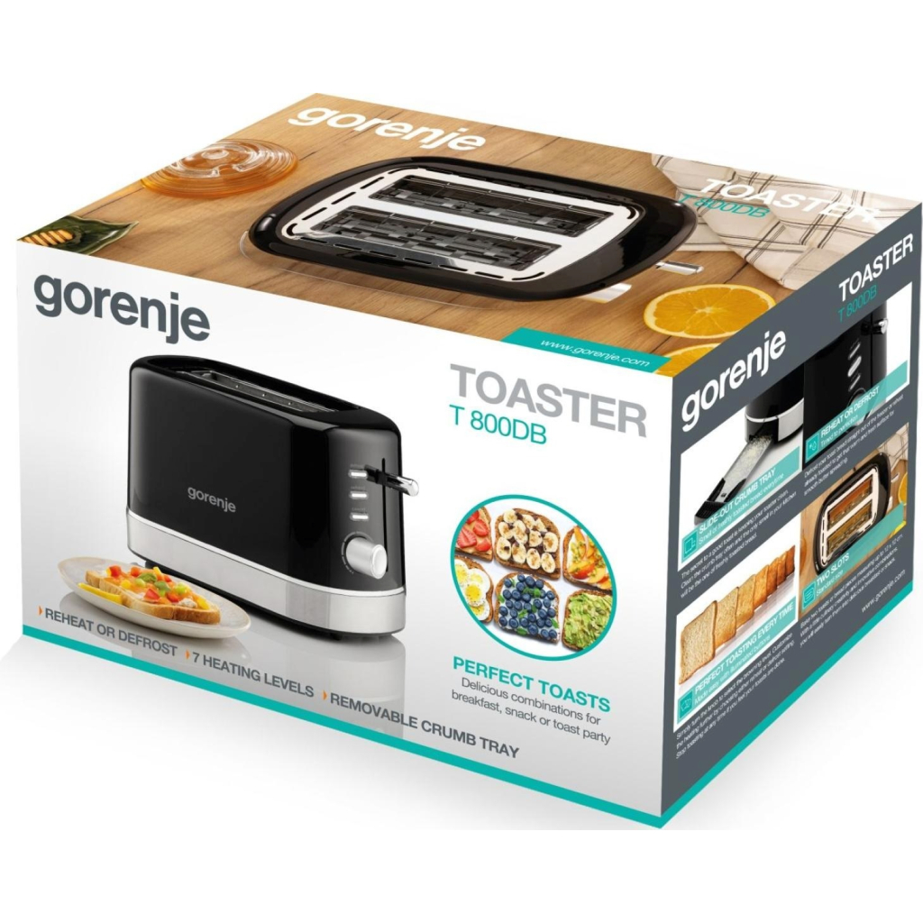 Тостер Gorenje T800DB - зображення 8