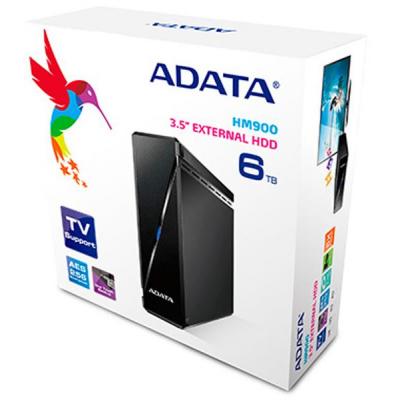 Зовнішній жорсткий диск 3.5" 6TB ADATA (AHM900-6TU3-CUKBK) - зображення 5