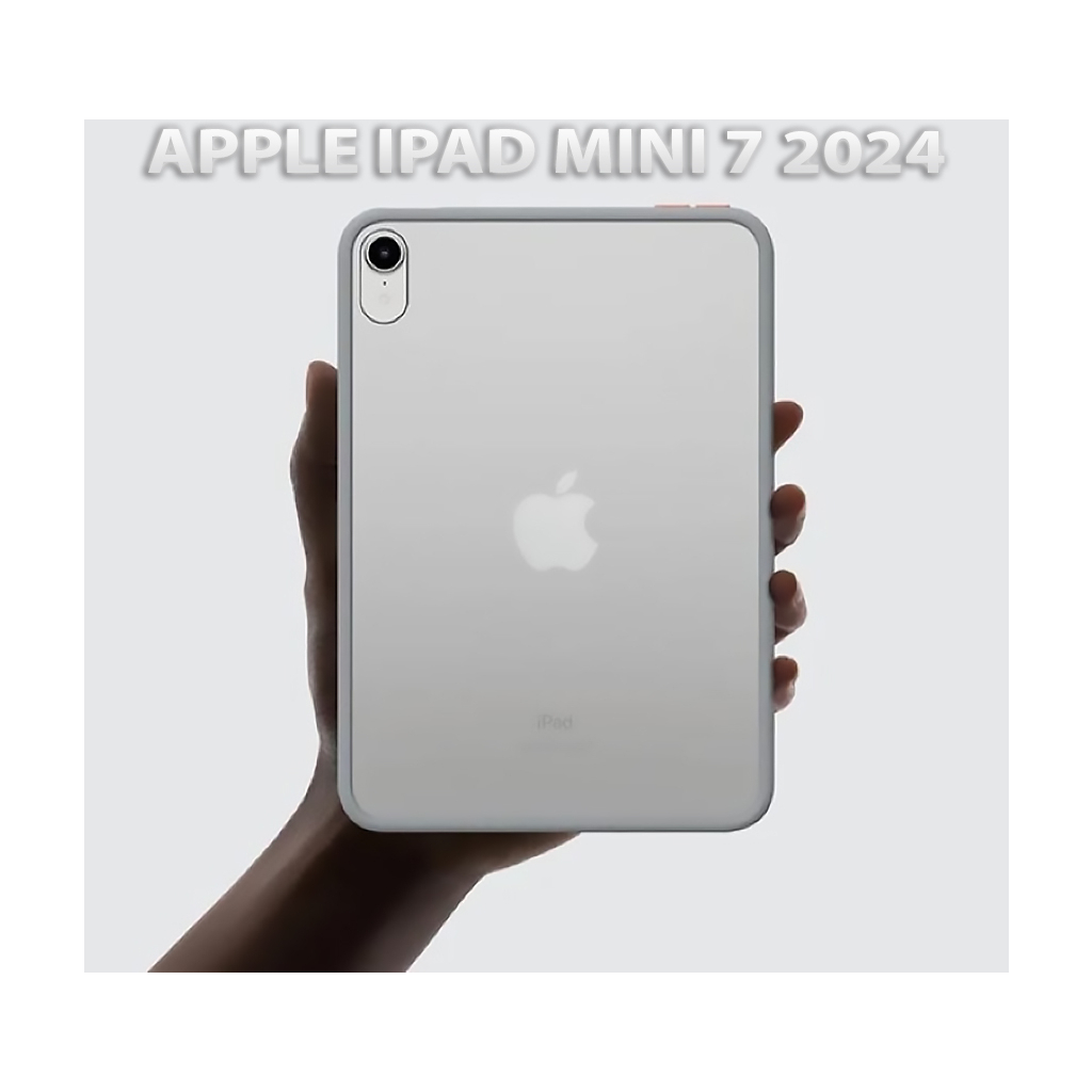 Чохол до планшета BeCover Transparancy Shell Edge Gray BeCover Apple iPad Mini 7 2024 (712928) - зображення 4