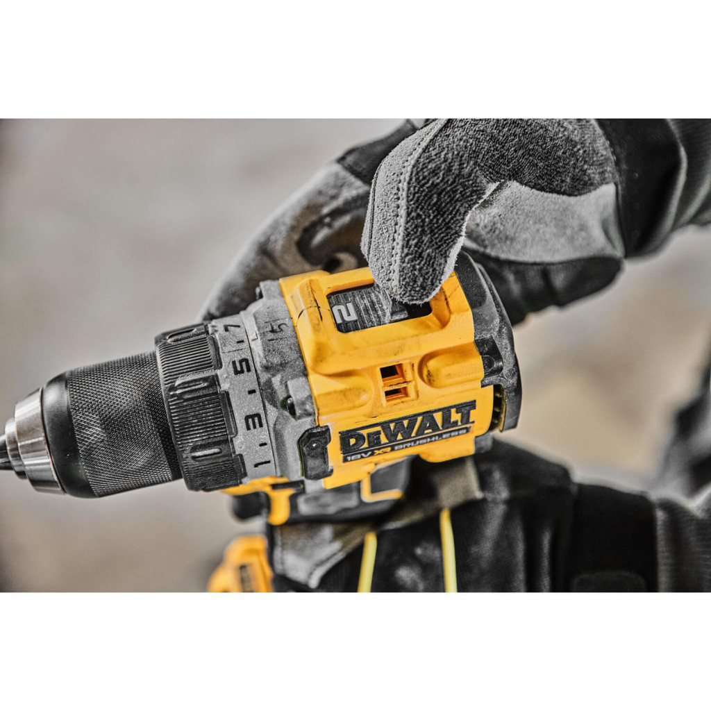 Шуруповерт DeWALT XR Li-Ion PowerStack 18 В, 2x5Ah, 90 Нм, 0-650/0-2000 об/хв, TSTAK (DCD800H2T) - зображення 7