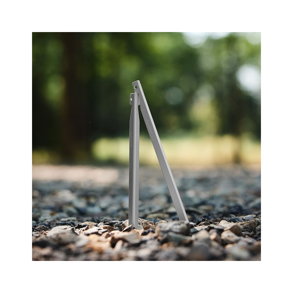 Комплект кілочків Naturehike CNK2300ZP016 20 см сріблясті 8 шт (6976023925030) - зображення 6