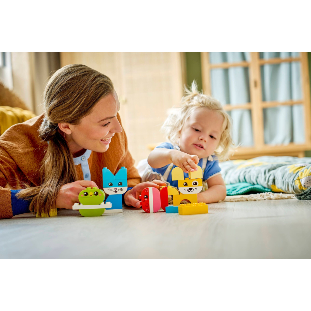Конструктор LEGO DUPLO My First Чарівні творчі домашні улюбленці 3 в 1 (10477-) - зображення 11