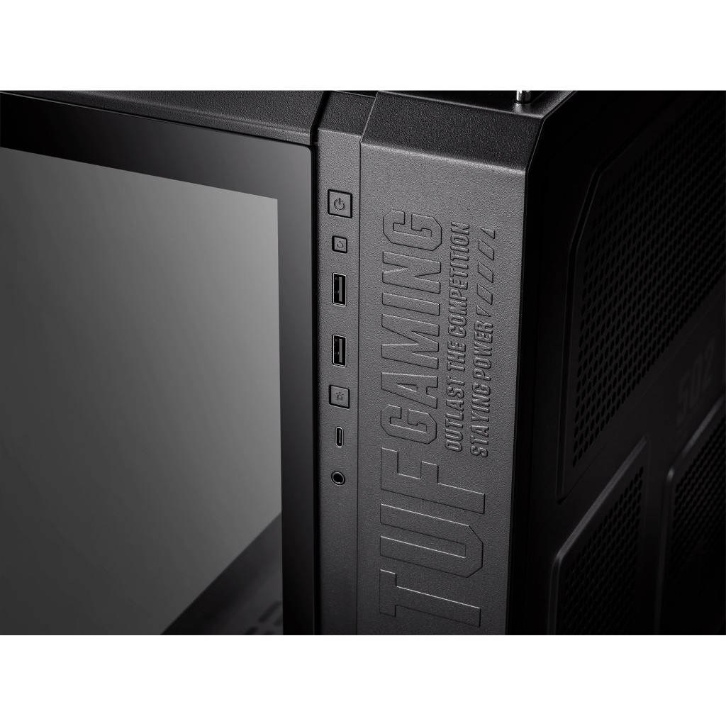 Корпус ASUS TUF Gaming GT502 Black (90DC0090-B09010) - зображення 9