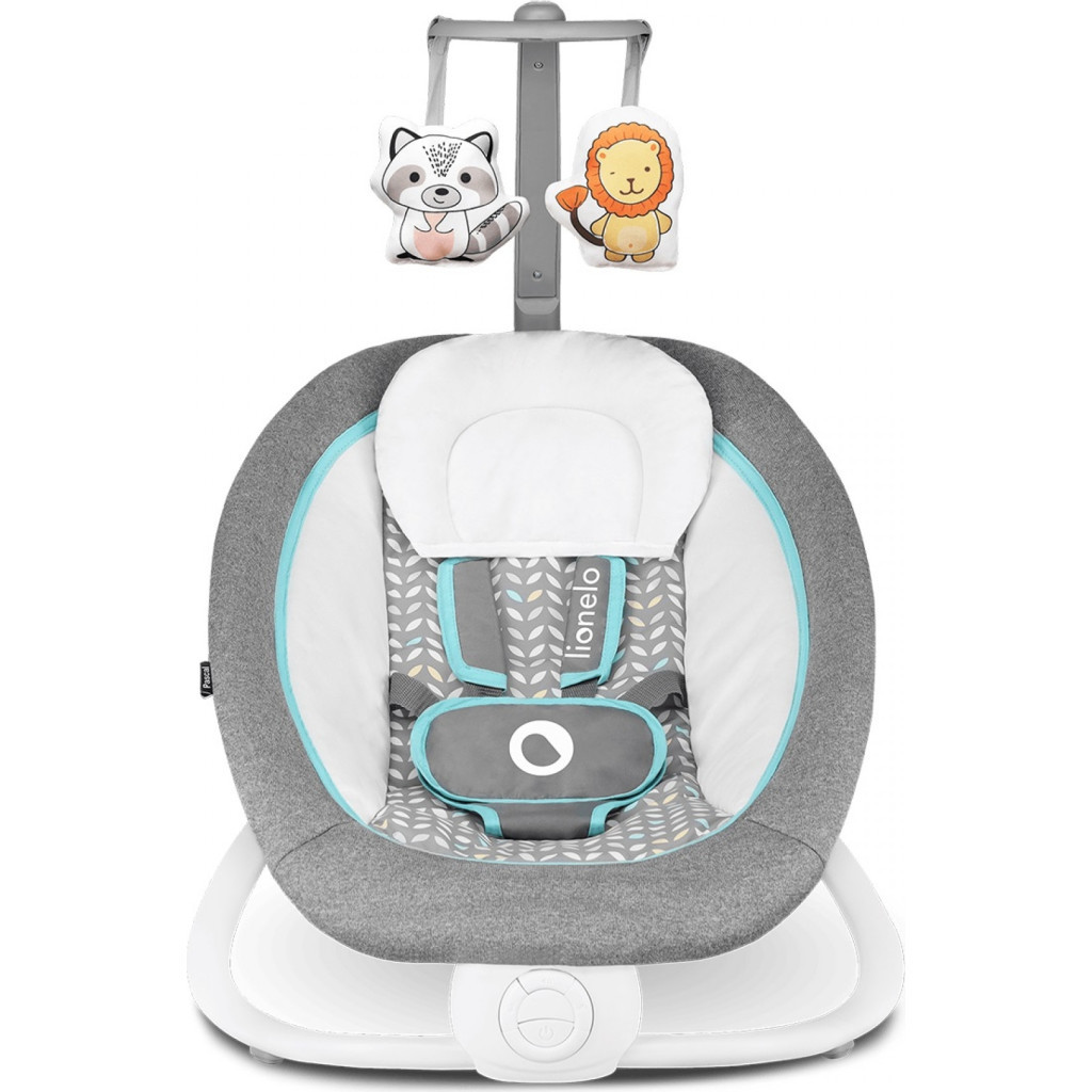 Крісло-гойдалка Lionelo Pascal Grey Scandi (LO-PASCAL GREY SCANDI) - зображення 2