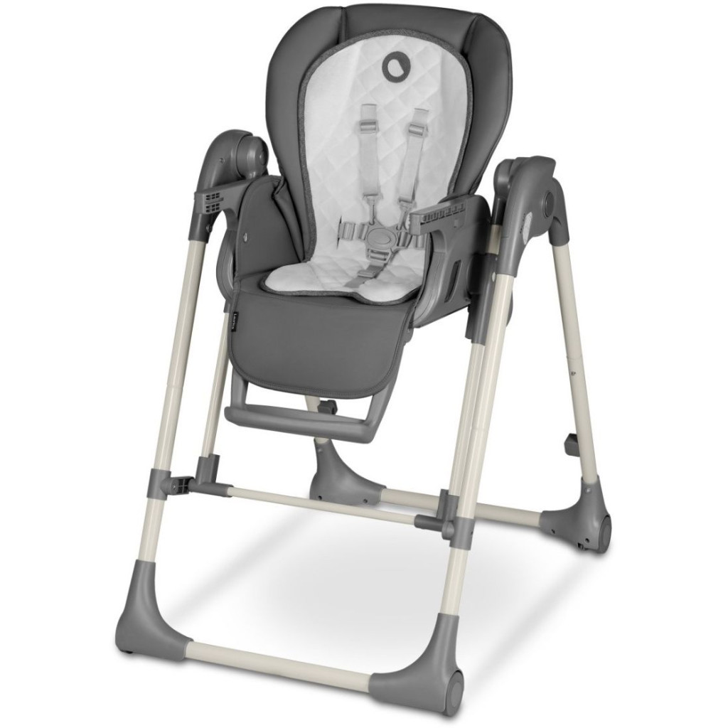Стілець для годування Lionelo 2 в 1 Laurice Grey Stone з функцією гойдалки (LO-LAURICE GREY STONE) - зображення 2