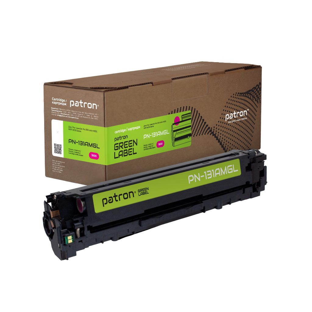 Картридж Patron HP 131A (CF213A) Green Label, magenta (PN-131AMGL) - зображення 1