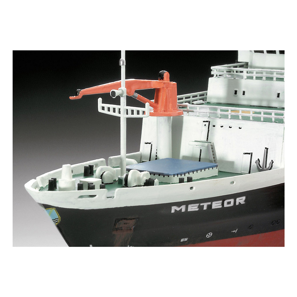 Збірна модель Revell Німецький дослідницкий корабель Метеор рівень 4 масштаб 1:300 (RVL-05218) - зображення 3