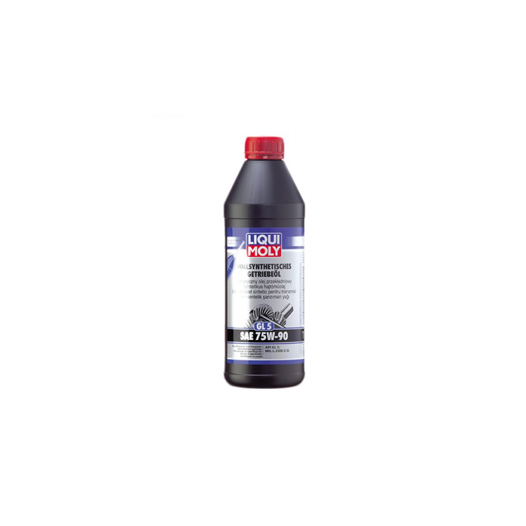 Трансмісійна олива Liqui Moly Vollsynthetisches Hypoid Getriebeoil SAE 75W-90 GL5 1л. (1950) - зображення 1
