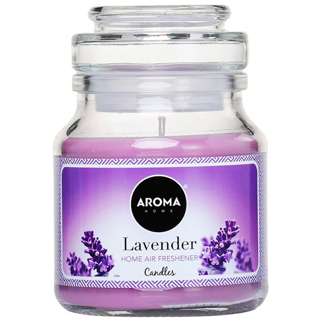 Ароматична свічка Aroma Home Basic Lavender 130 мл (5907718928679) - зображення 1
