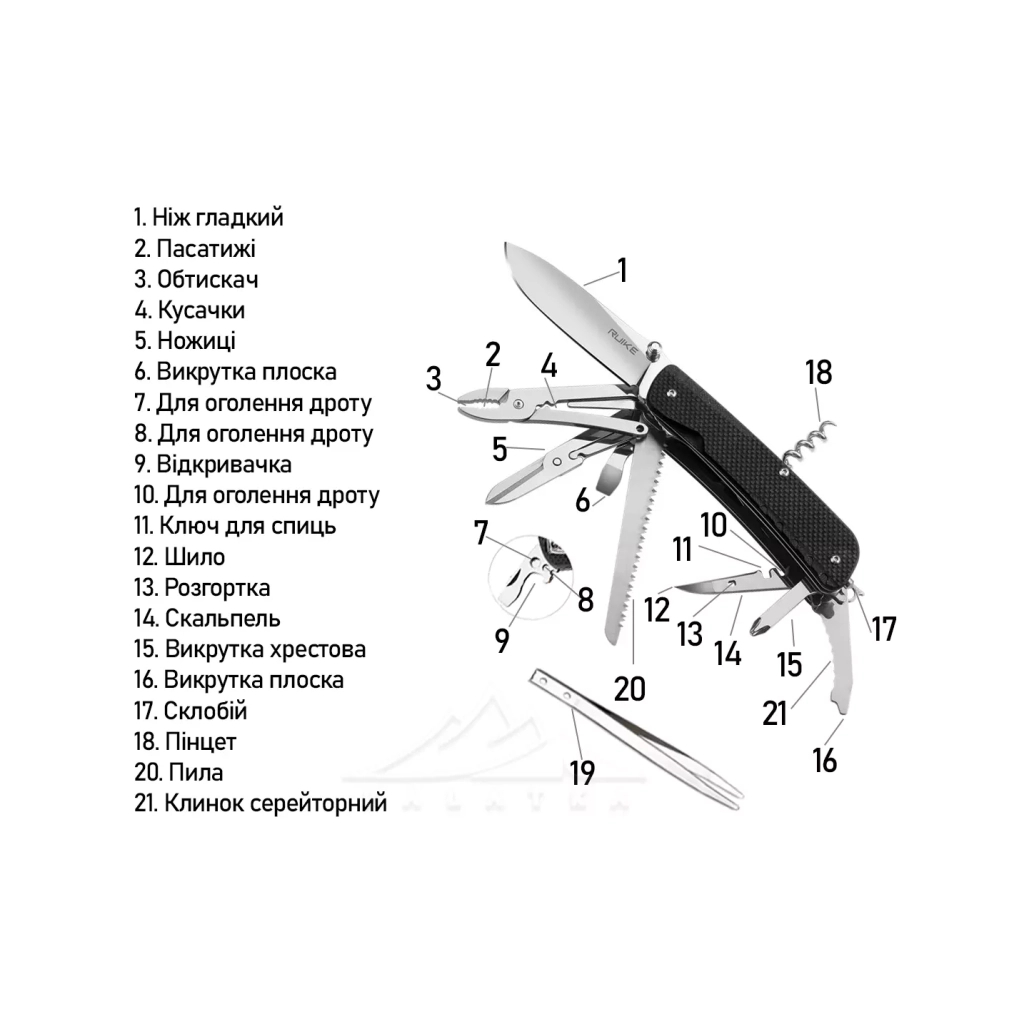 Ніж Ruike LD51-B - зображення 5