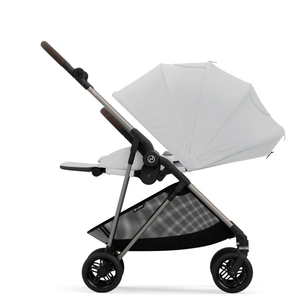 Коляска Cybex Melio Fog Grey З бампером (524000043) - зображення 6