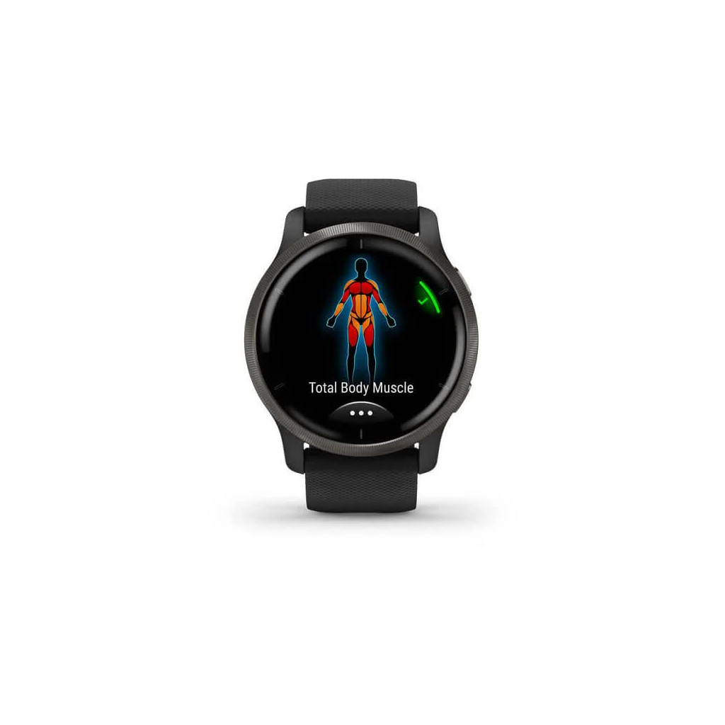 Смарт-годинник Garmin Venu 2, Black + Slate, GPS (010-02430-11) - зображення 6