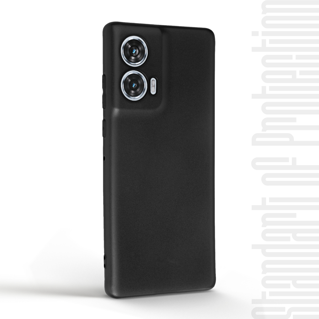 Чохол до мобільного телефона Armorstandart Matte Slim Fit Motorola Edge 50 Fusion Camera cover Black (ARM77294) - зображення 2