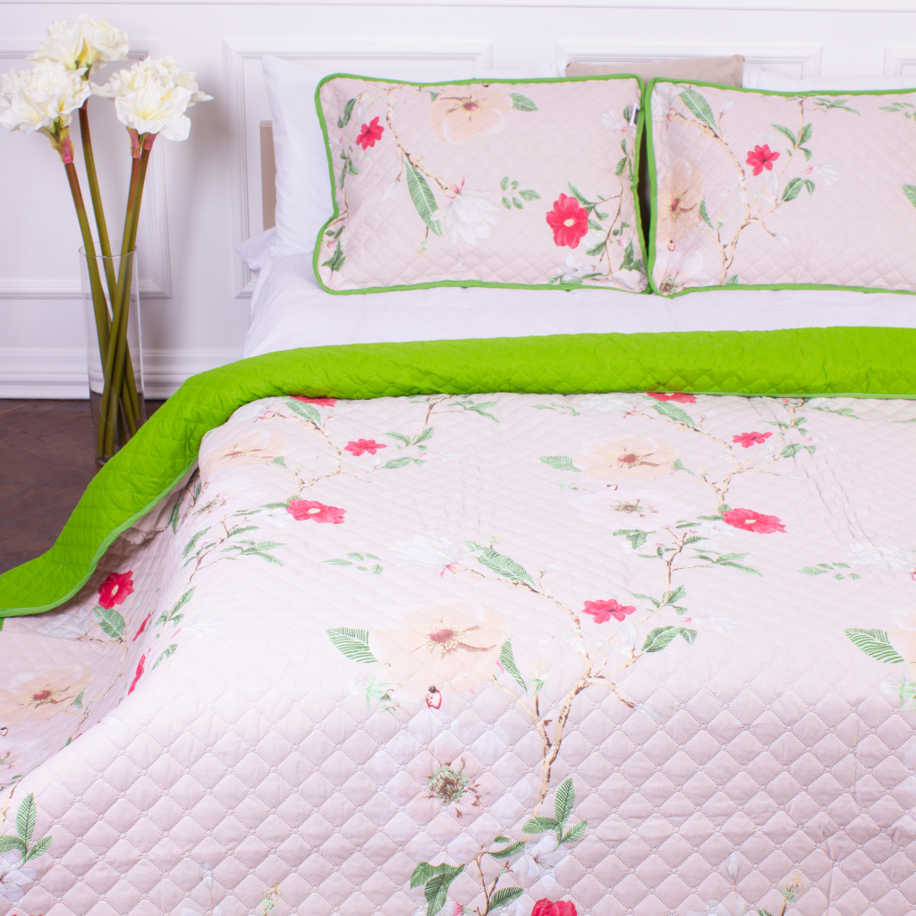 Покривало MirSon набір Color Fun Line №5942 Valeri 180х210 см + наволочка 50х70 см х 2 шт (2200006169529) - зображення 3