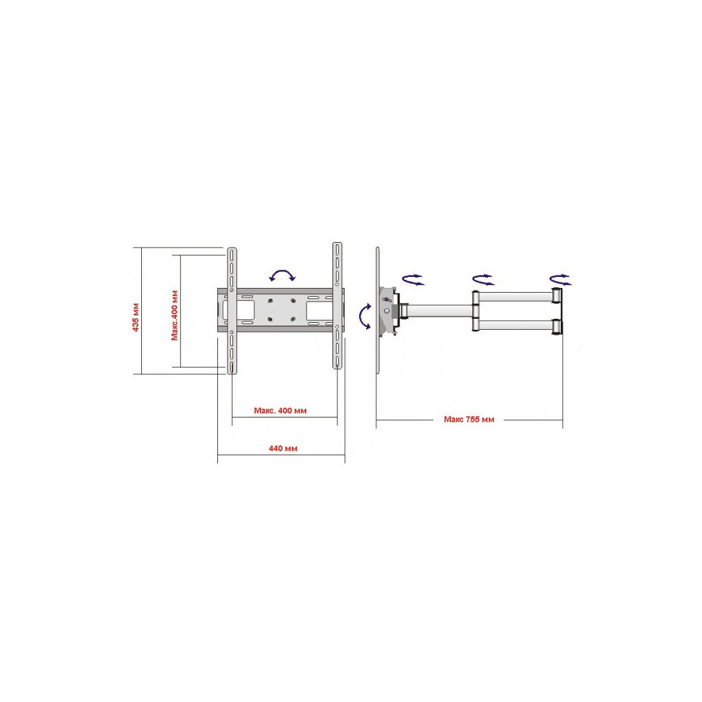 Кронштейн Квадо K-55 - зображення 10