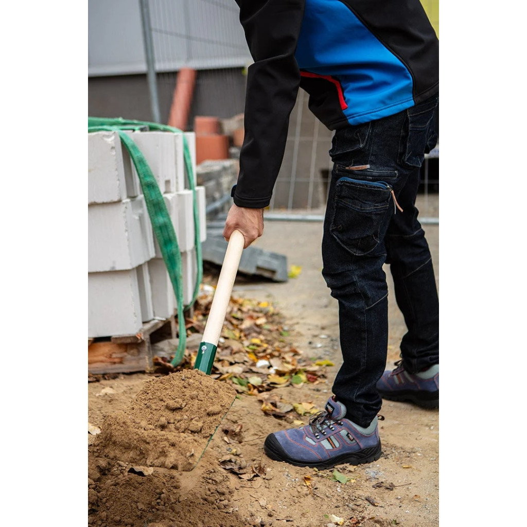 Лопата Verto совкова, руків'я дерев'яне, 120см, 1.8кг (15G019) - изображение 2