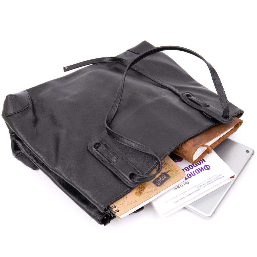 Сумка Vintage Чорна (20400) - зображення 6