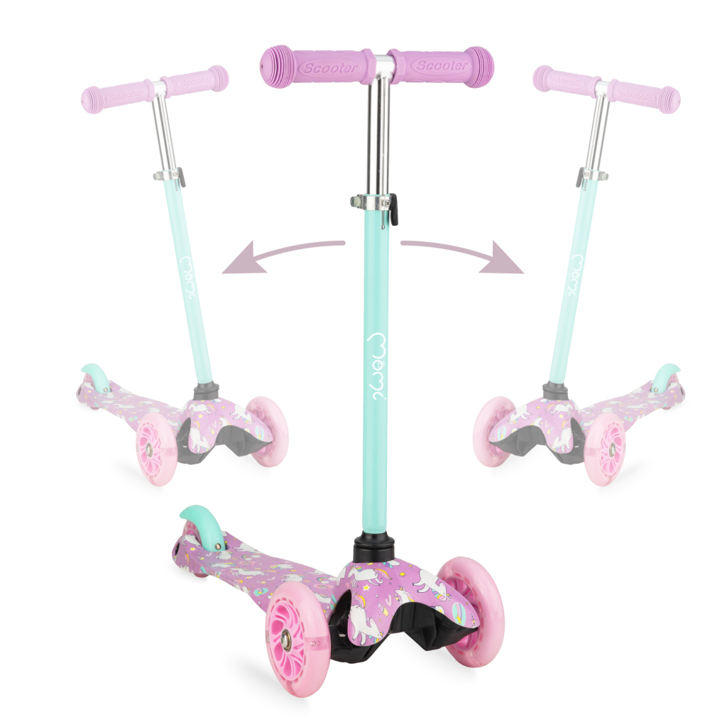 Самокат MoMi Weendy Purple unicorns (5900495945266) (HULA00006) - зображення 3