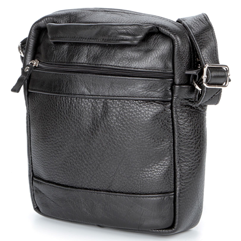 Сумка Shvigel Шкіряна Чорна (00791) - зображення 4