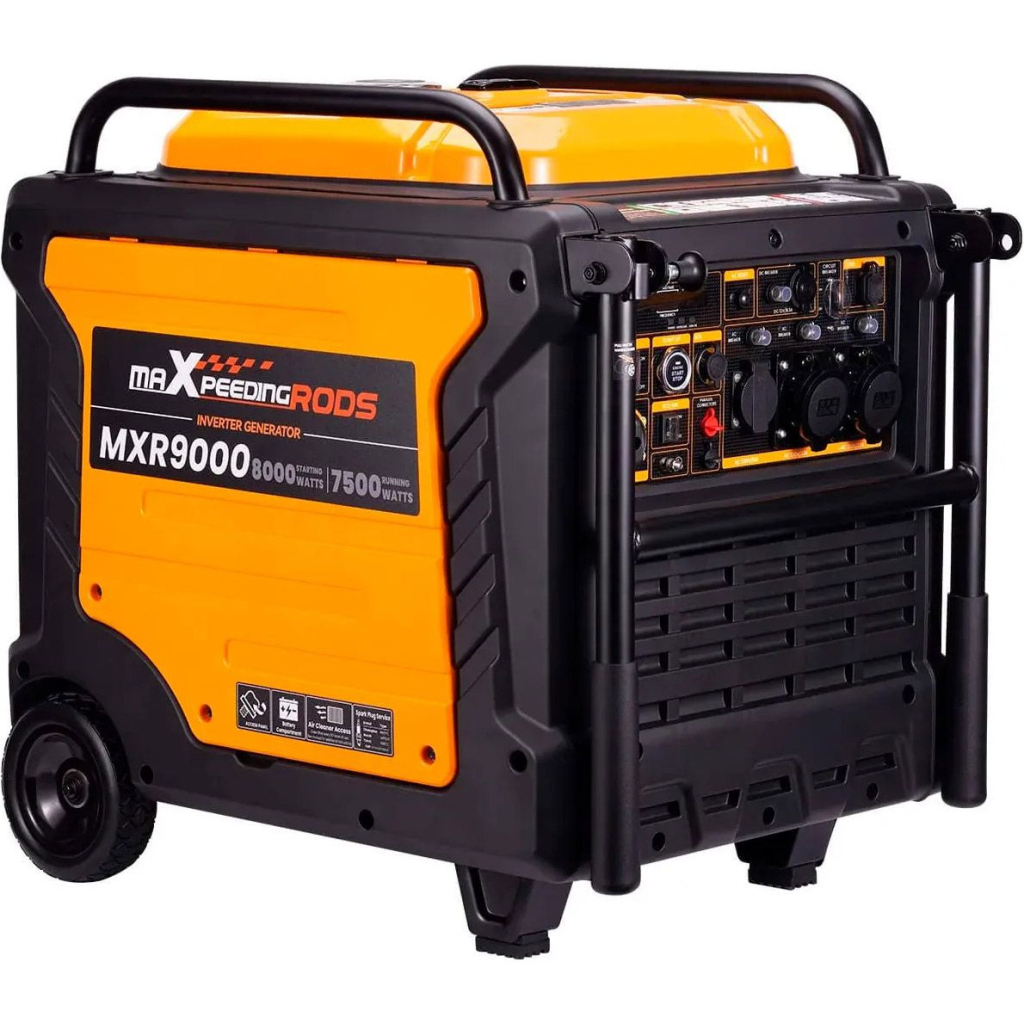 Генератор maXpeedingRODS MXR9000 (8 kW), 220V, 50Hz, 26л, дистанційний запуск, ATS (mxr9000) - зображення 1