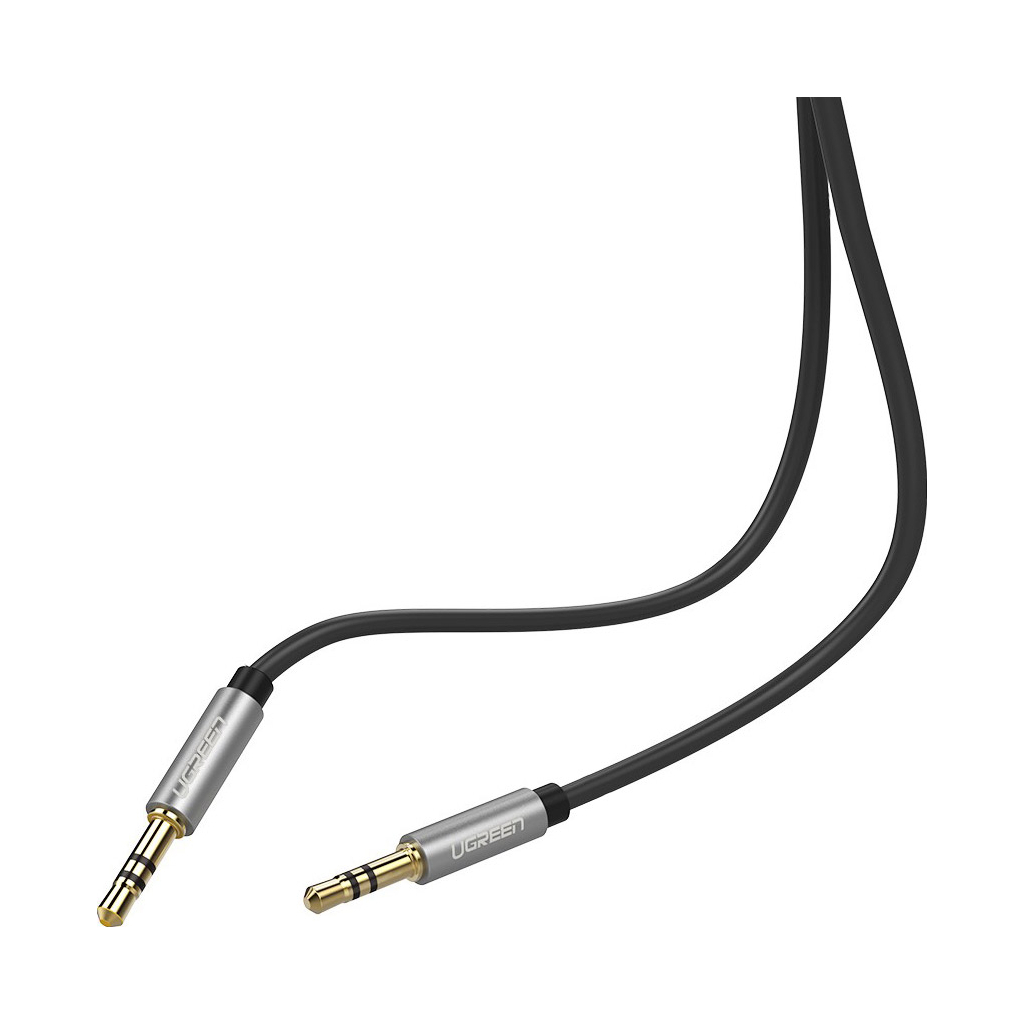 Кабель мультимедійний 3.5mm M to 3.5mm M 3.0m AV119 black Ugreen (10736) - picture 3