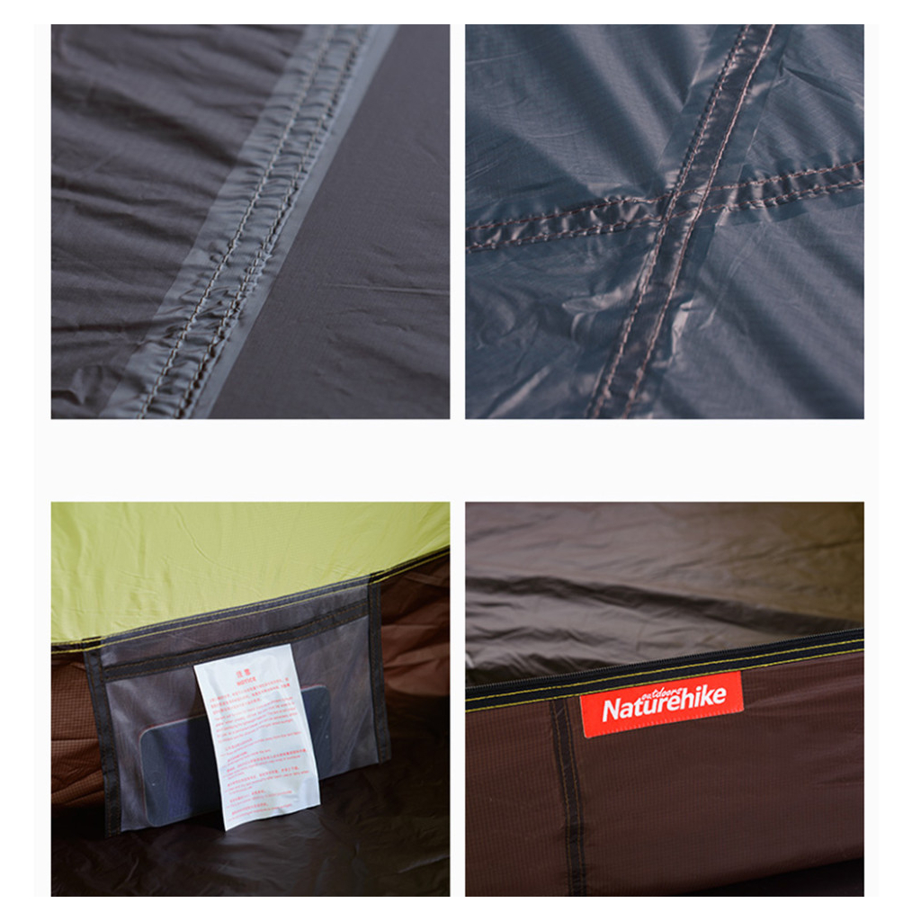 Намет Naturehike двомісний Cloud Peak 2 2 NH19K240-Y 15D темно-синій (6927595736326) - зображення 6