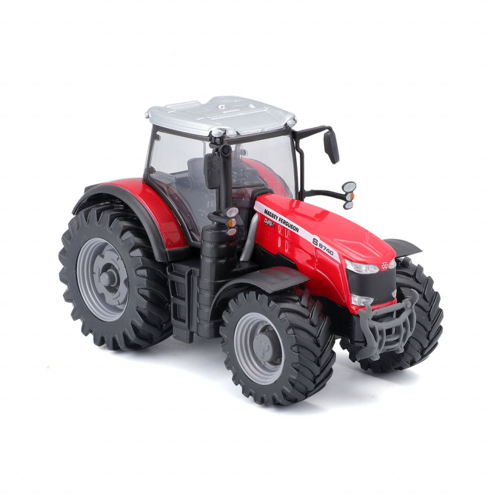Спецтехніка Bburago Трактор Massey Ferguson 8740S 10 см (18-31613) - зображення 3
