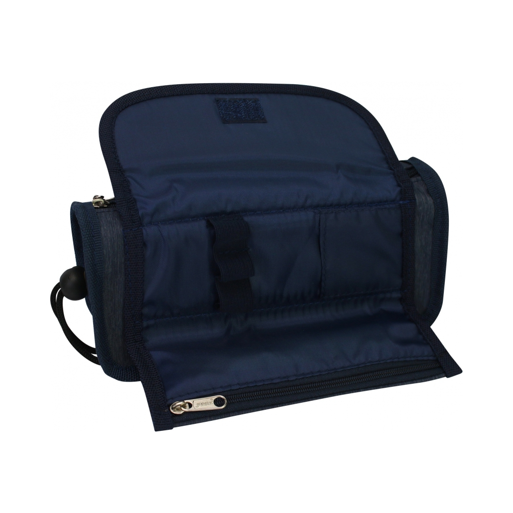 Пенал Maxi 2 відділення (J-2373-black) - зображення 3