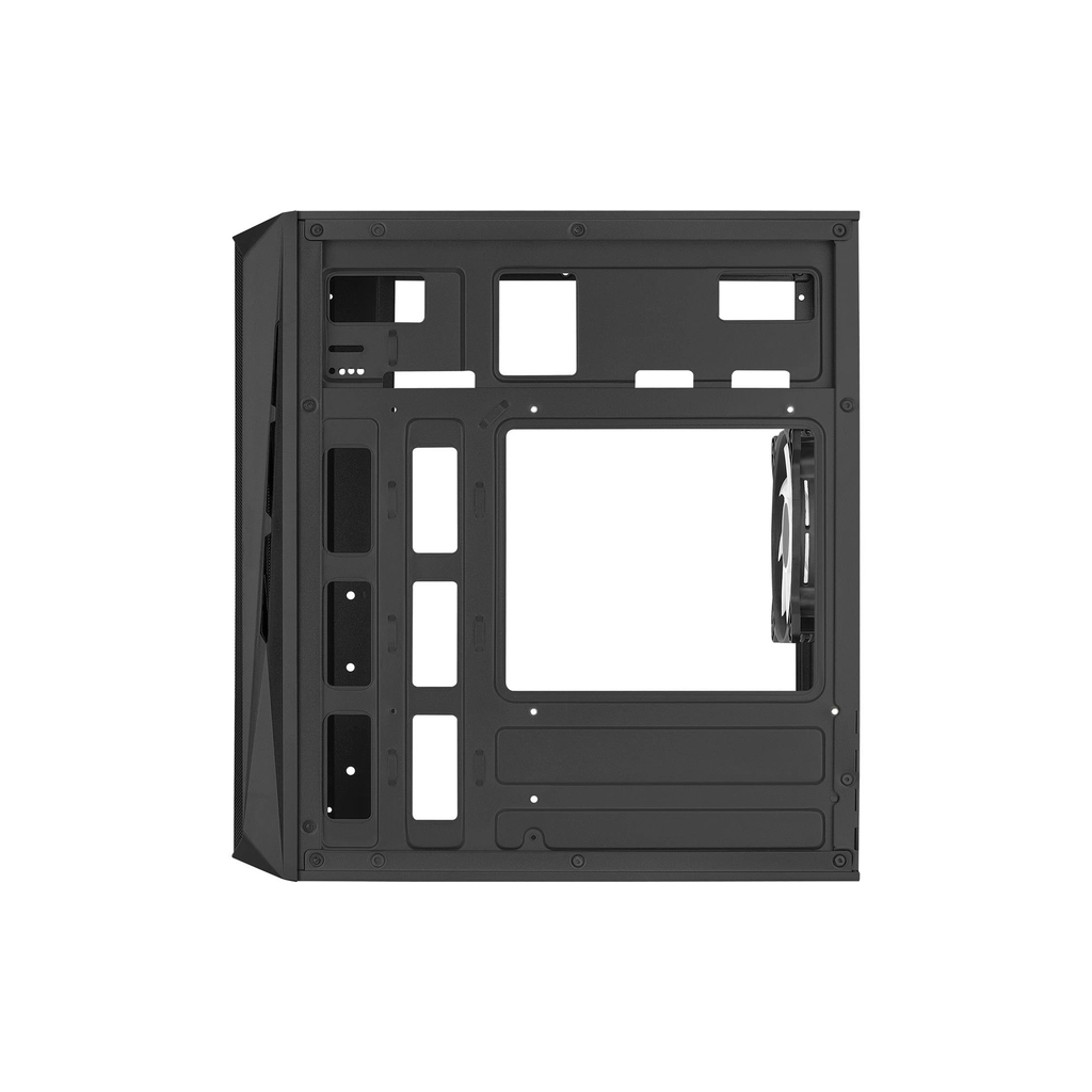 Корпус AeroCool CS-107-A-BK-v2 Black 600W (ACCX-PC14002.11) - зображення 2