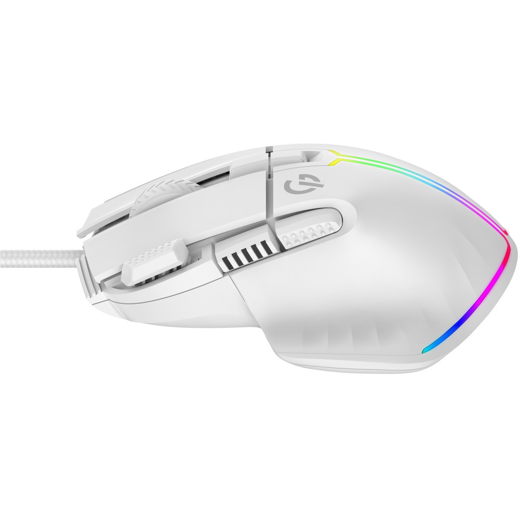 Мишка GamePro GM500W RGB USB White (GM500W) - зображення 3
