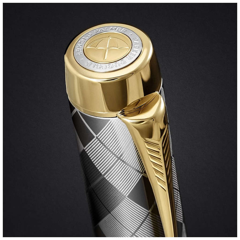 Ручка пір'яна Parker DUOFOLD Arnold Palmer Signature Limited Edition GT FP18-C F (98 901) - зображення 11