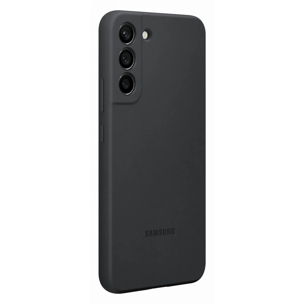 Чохол до мобільного телефона Samsung Silicone Cover Galaxy S22 Plus Black (EF-PS906TBEGRU) - зображення 4