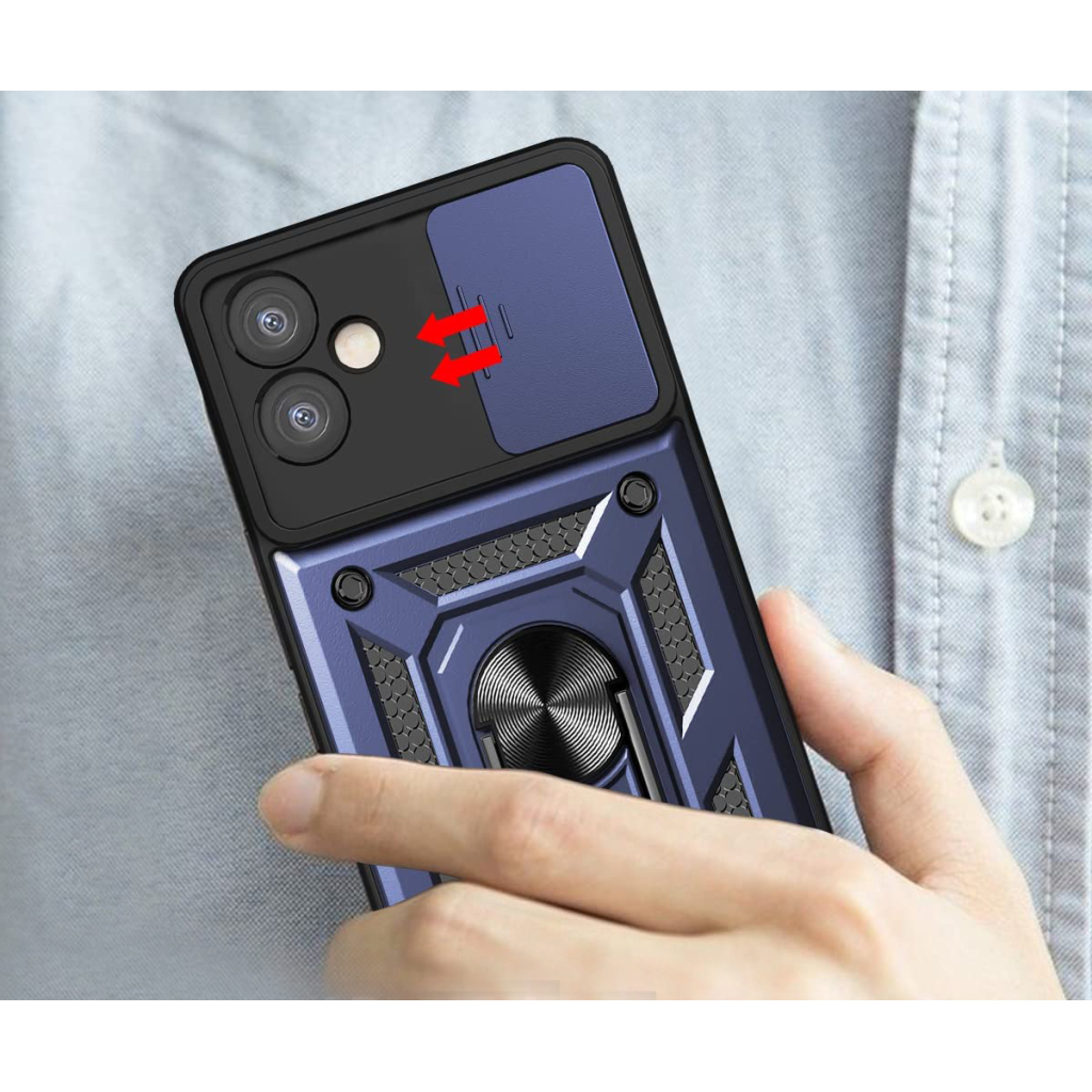 Чохол до мобільного телефона BeCover Military Samsung Galaxy A04e SM-A042 Blue (708806) - зображення 3