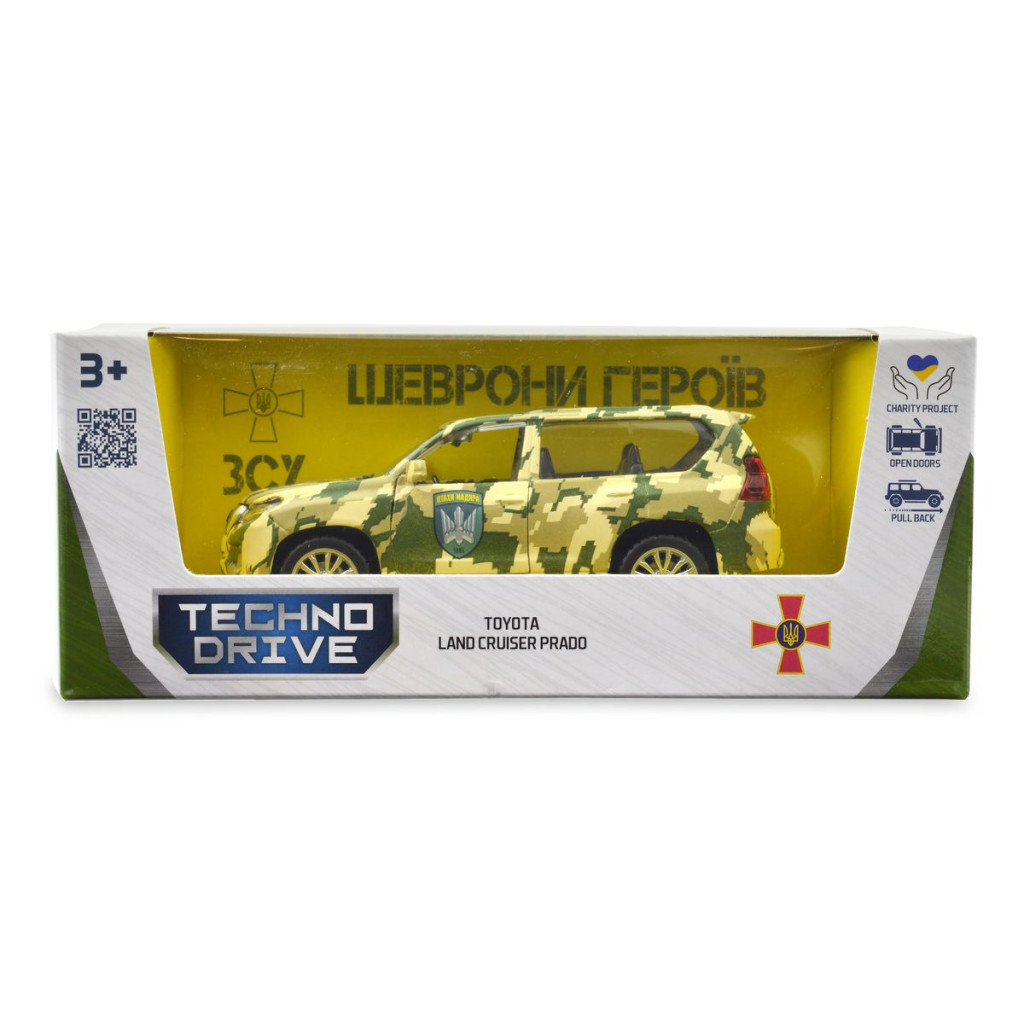 Машина TechnoDrive Автомодель серії Шеврони Героїв - Ford F-150 SVT Raptor - Птахи Мадяра (250363M) - зображення 4