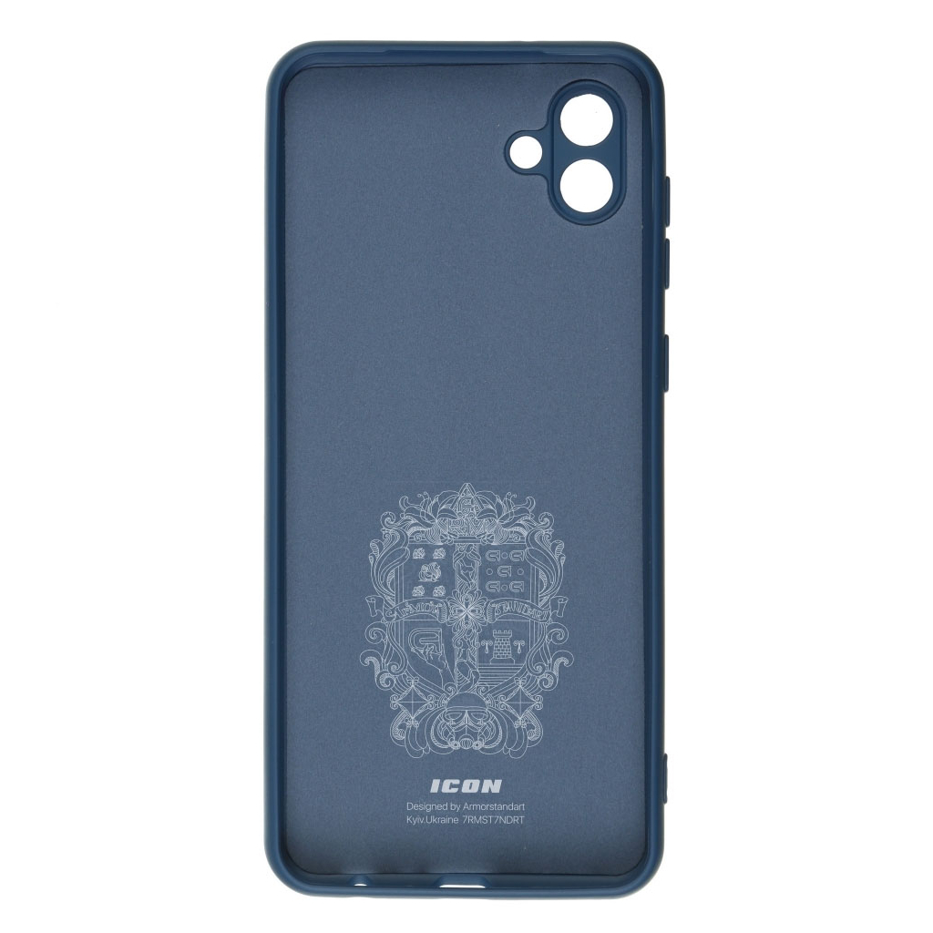 Чохол до мобільного телефона Armorstandart ICON Case Samsung A04 (A045) Dark Blue (ARM66077) - зображення 2