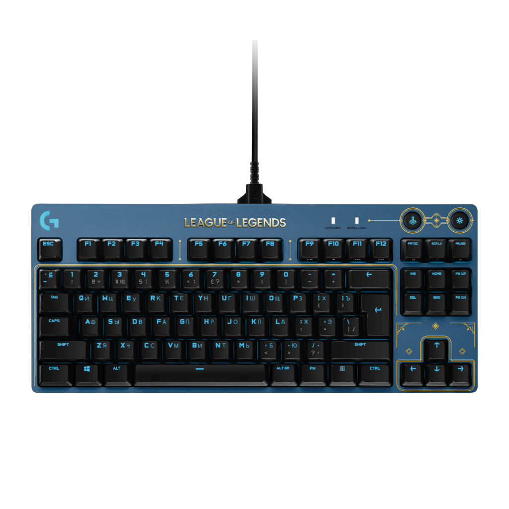 Клавіатура Logitech G PRO Mechanical Keyboard League of Legends Edition (920-010537) - зображення 1