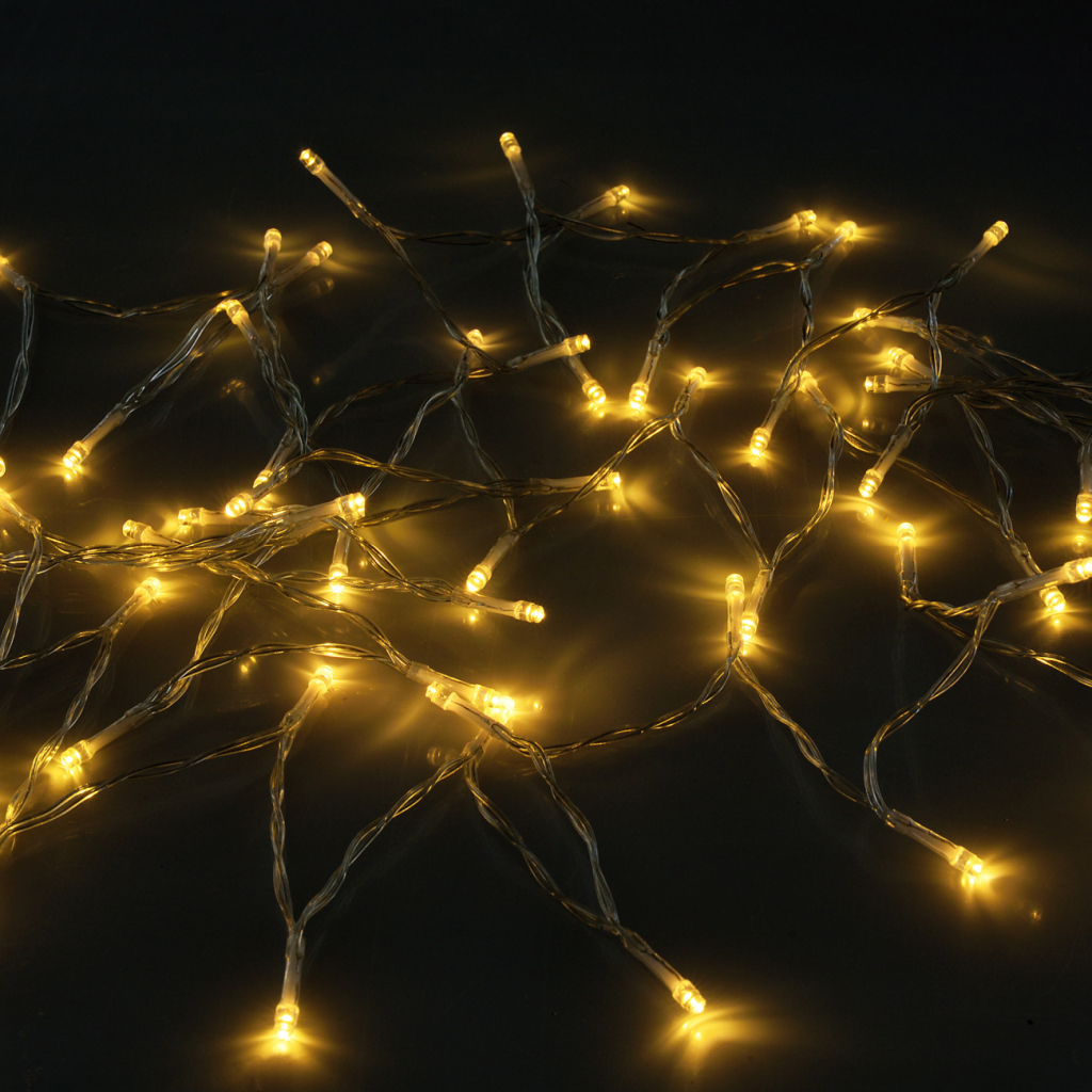 Гірлянда YES! Fun Нитка 70 LED Тепло-біла 4.9 м Статична На батарейках (975059) - зображення 4