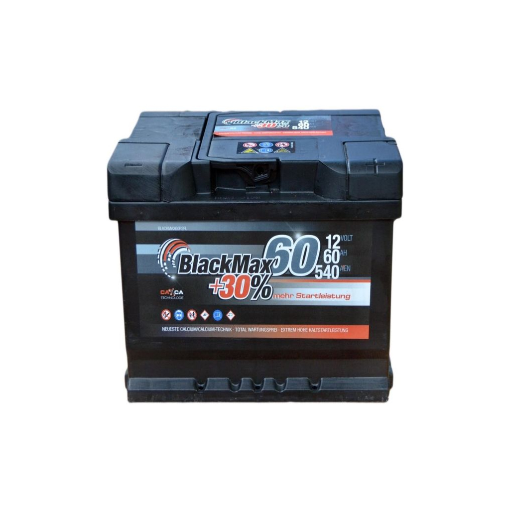 Акумулятор автомобільний BlackMax 62A (B5004) - зображення 1