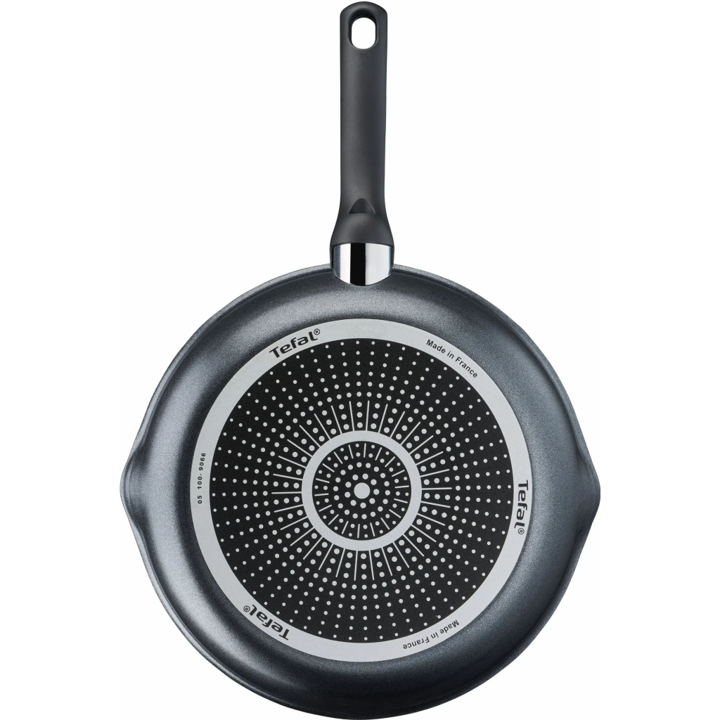 Сковорода Tefal Day by Day 20 см, з кришкою, алюміній, бакеліт, скло, чорний (B5580223UA) - зображення 6