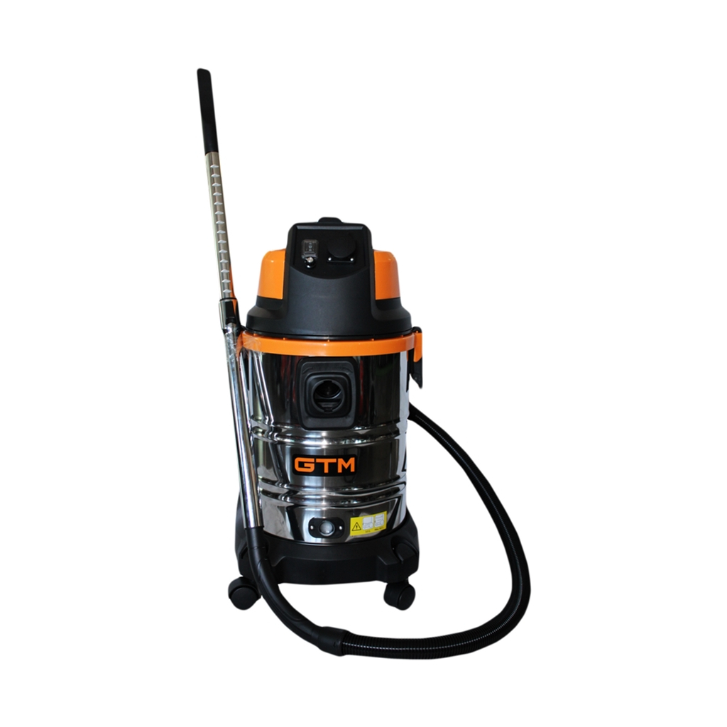 Пилосос будівельний GTM JN 508 сух/волог. 1400Вт/220В, бак 30л (JN 508) - изображение 4