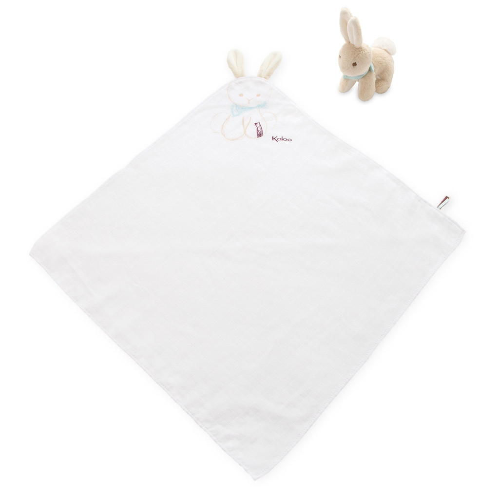 Ковдра дитяча Kaloo Подарунковий набір з іграшкою Кролик (K962996) - зображення 1