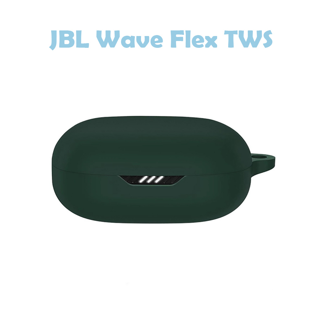 Чохол для навушників BeCover Silicon для JBL Wave Flex TWS Dark Green (710194) - изображение 3