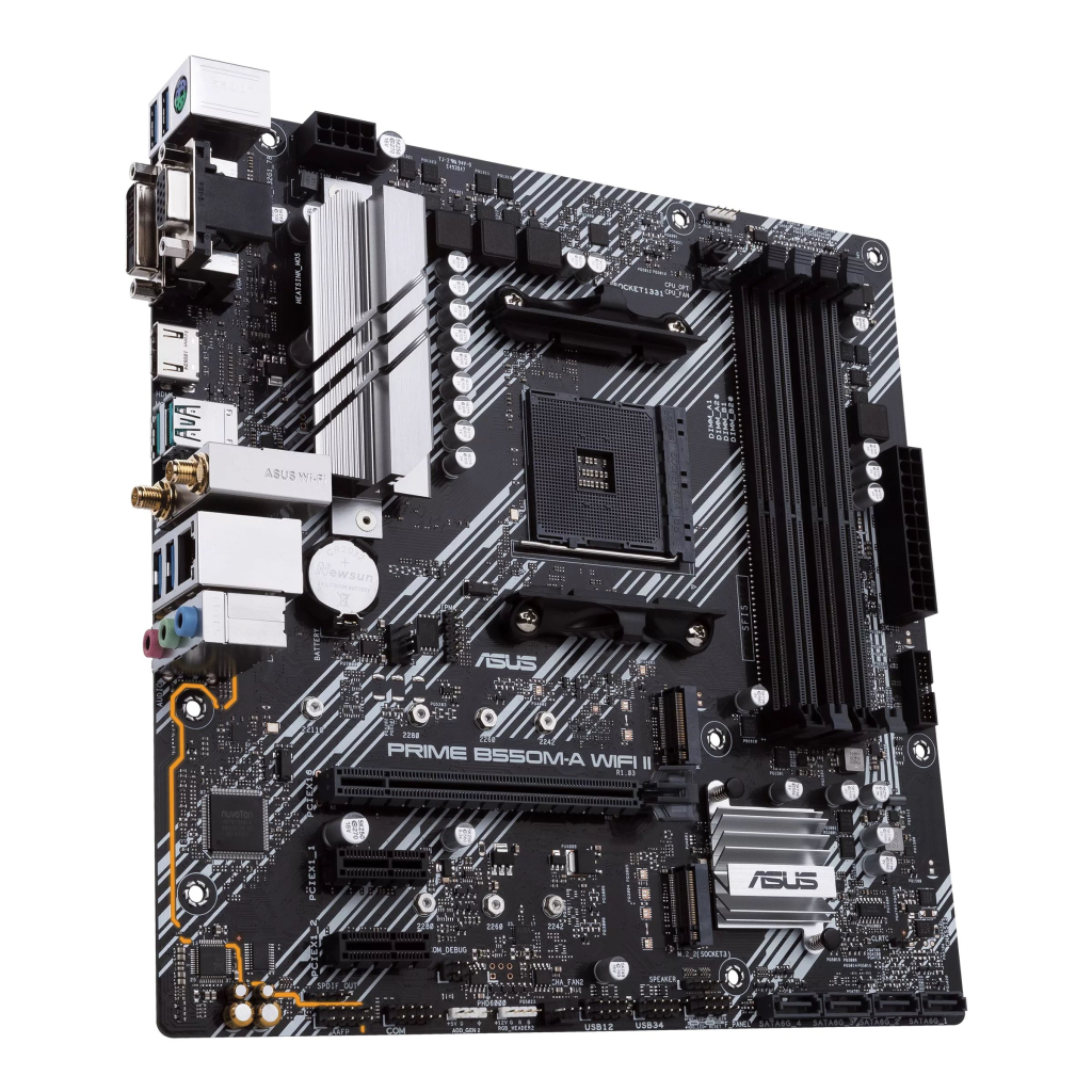 Материнська плата ASUS PRIME B550M-A WIFI II - зображення 4