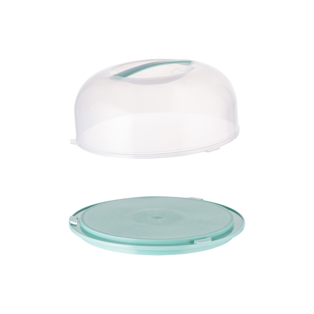 Тортівниця Ardesto Tasty Baking 28.4х11.5 см Blue Tiffany (AR2328TP) - изображение 2
