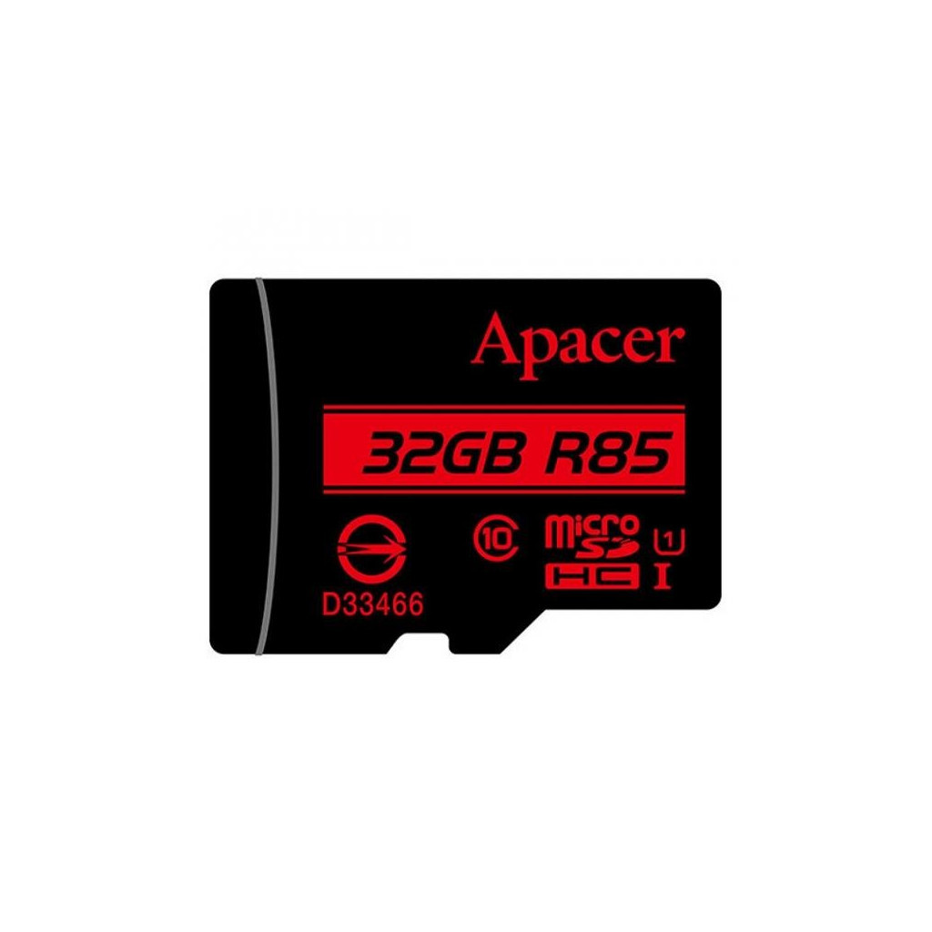Карта пам'яті Apacer 32GB microSDHC class 10 UHS-I U1 (R85 MB/s) (AP32GMCSH10U5-R) - зображення 2